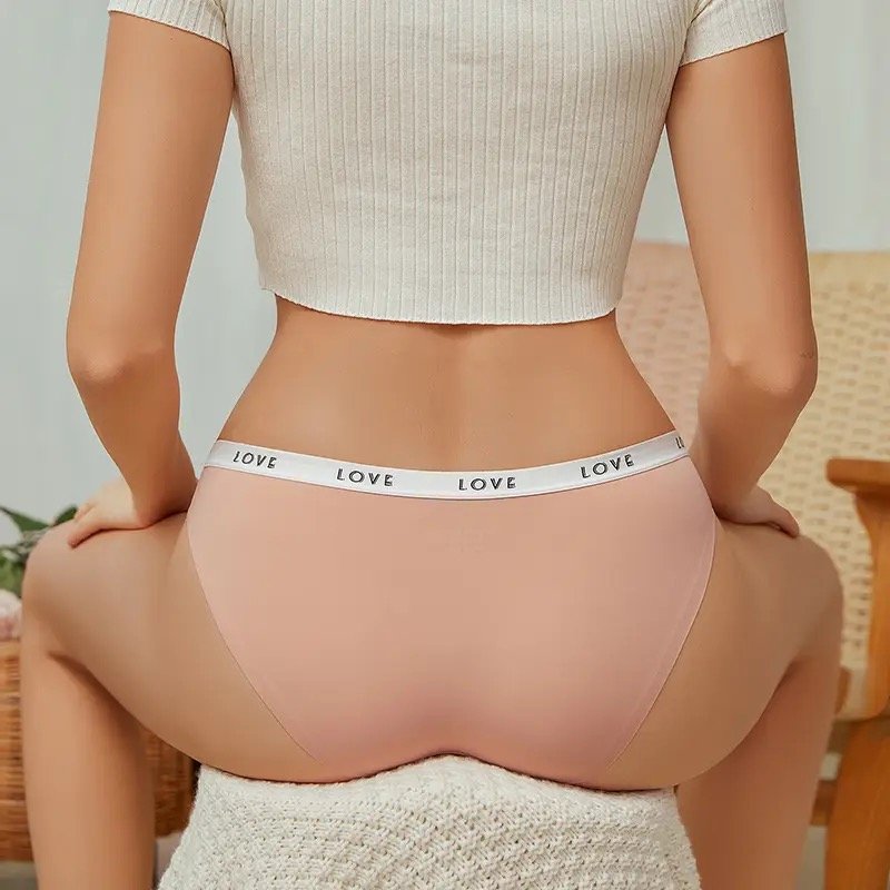 Panty Tiro Bajo con Cintura LOVE pack de 5 - Imagen 6