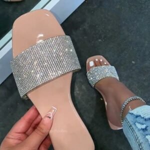 Rhinestone Casual Sandals