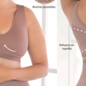 Brasier Post-quirúrgico Broches Ajustables