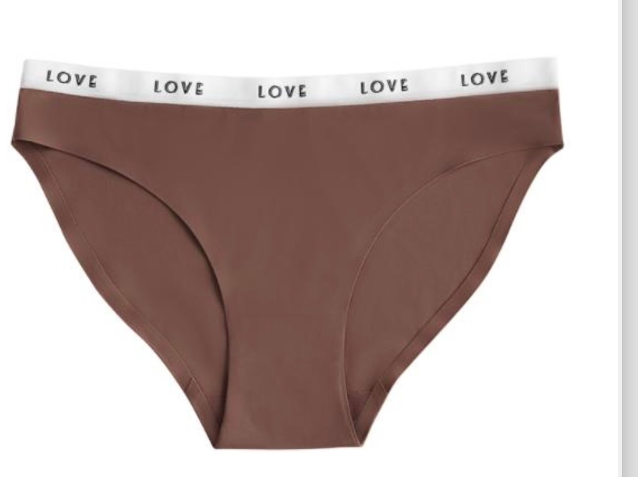 Panty Tiro Bajo con Cintura LOVE pack de 5 - Imagen 4